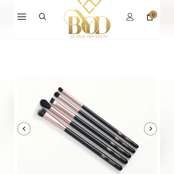 5/75$ BYOD 5pc Eye Brush Set - Picture 2 of 3